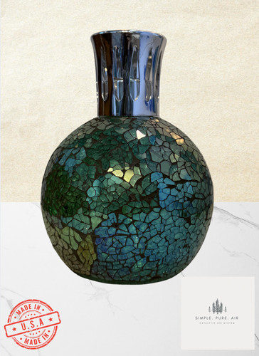 Simple pure air mosaic aqua - simple,