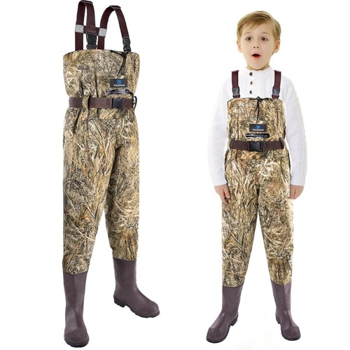 Waterproof kids chest waders - kids,