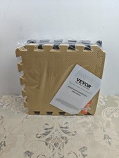 VEVOR 16 Tiles Kids Play Mat, 0.4 Inch Toddler Play Mat with EVA Foam, 12' x 12'