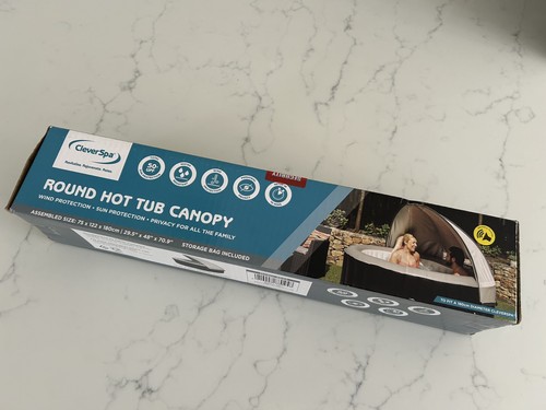 Clever spa round hot tub - hot,