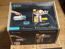 BioLite Campstove 2 Bundle Wood fire Cook Kettle Charge Light