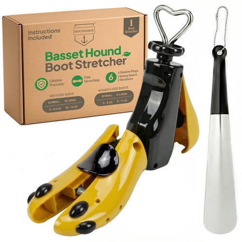 Basset hound plastic boot - basset,