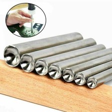 8x Steel Mushroom Domed Rivet