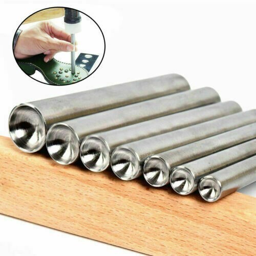 Steel mushroom domed rivet - 8x,