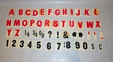 QTY 190 2" Marquee Sign