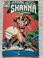 KA-ZAR THE SAVAGE #22 Shanna