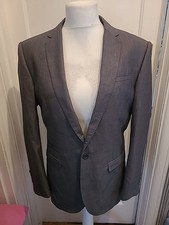 Mens Voeut Size 40R Grey Suit