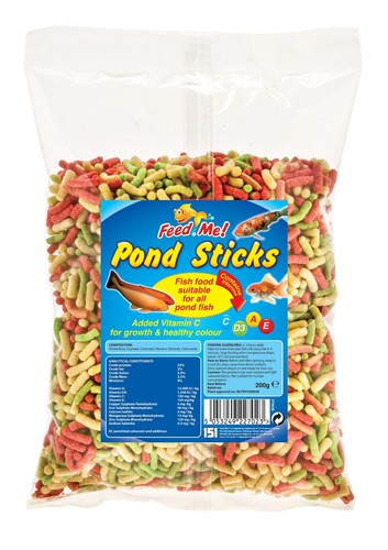 Pond sticks fish food floating - sticks,