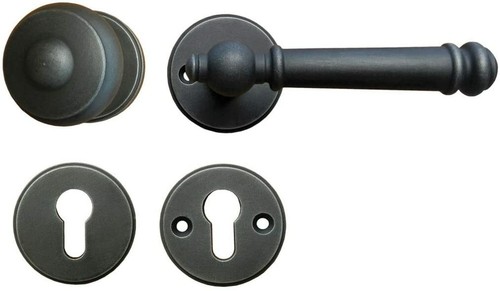 Door fitting wrought - wrought, knob