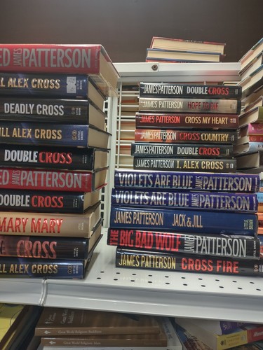 James patterson hardbacks - james,