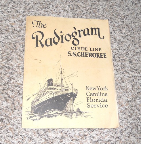 1927 the radiogram clyde - radiogram, line