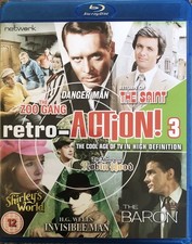 Retro-ACTION! 3 Blu-Ray: 7 ITC series sampler: Danger Man, The Baron, Robin Hood