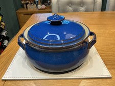 DENBY IMPERIAL BLUE LIDDED
