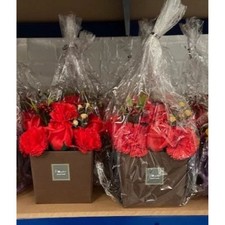 Soap Flowers JOB LOT X 9