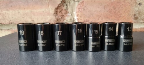 Dewalt set metric - of, 1/2"