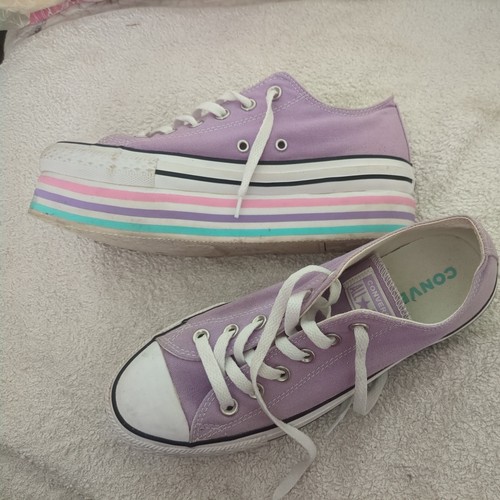 Converse pink purple lilac - converse,