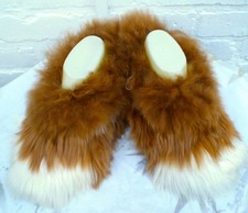 PERUVIAN ALPACA FUR SLIPPERS