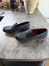 Ted Baker Men's Navy Suede