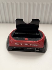 All in 1 HDD Docking Station Model 875 SATA IDE USB Card Reader 2.5 3.5 Dock