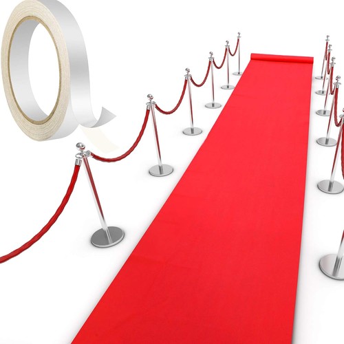 Red carpet runner - red, for