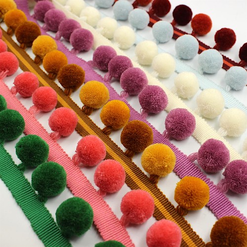 Pom fringe - pom-pom, 45mm