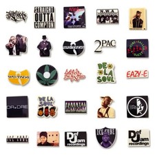 50 X 90s HipHop Sticker Pack -