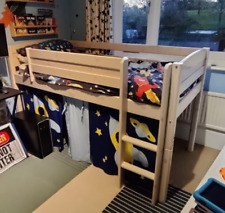 Mid Sleeper Cabin Bed with Slide - Thuka Trendy 15 - With Space Themed Hideout