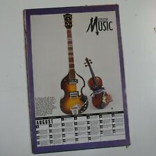 large vintage 27x41cm magazine