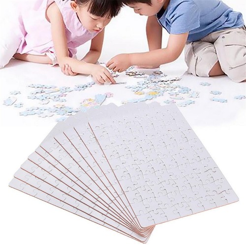 Blank white jigsaw puzzle - a5,
