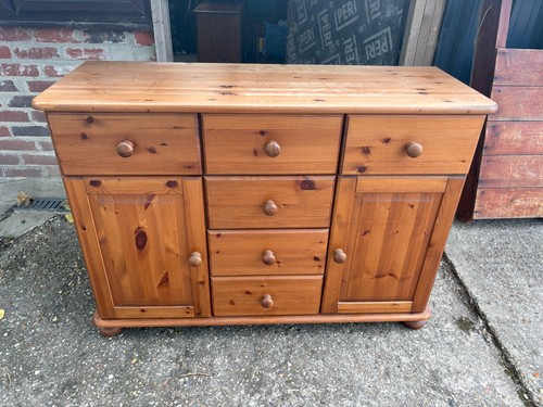 Pine sideboard cupboard - pine,