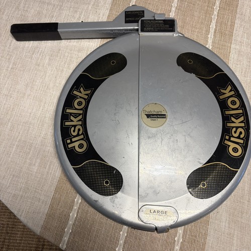 Disklok steering wheel lock - disklok,