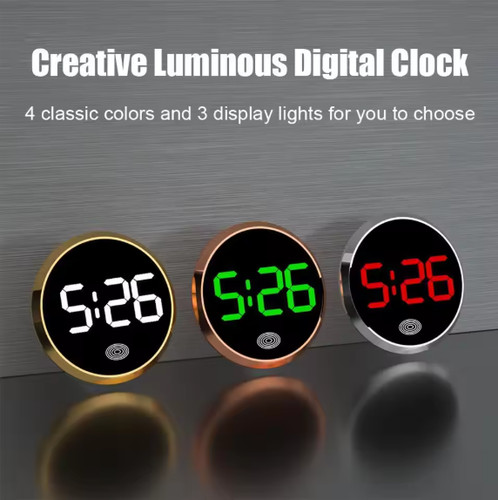 Led car clock automobiles - car,