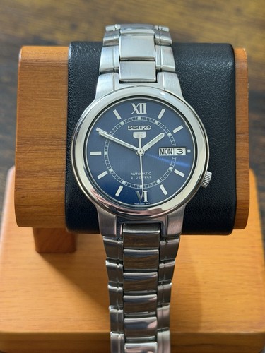 Seiko snka21 automatic blue - 5,