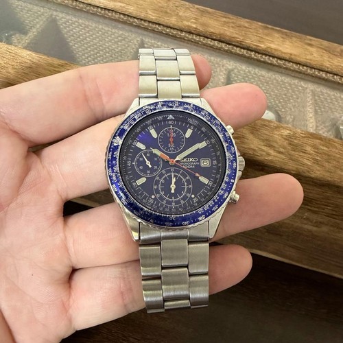 Seiko 7t92 0cf0 chronograph - 7t92-0cf0,