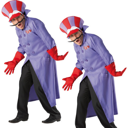 Dick dastardly mens costume - dick,