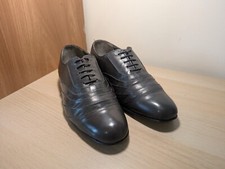 MENS ROMBAH WALLACE GREY LEATHER SIZE 8 LACE UP SHOES