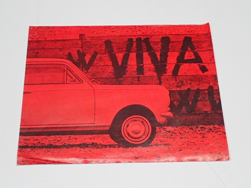 Vauxhall viva brochure leaflet - vauxhall,