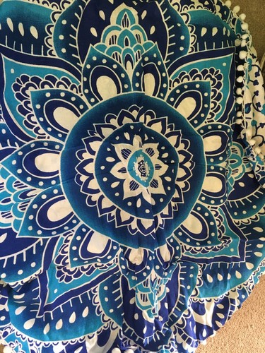 Large round cushion cover - round, 82cm
