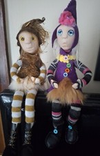 Set of 2 x Collectable Poseable Art Dolls