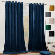 Thick heavy velvet curtains - velvet,