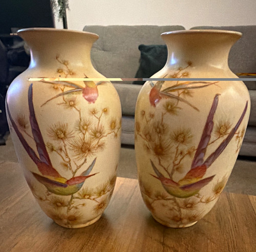Crown ducal pair ceramic - pair,