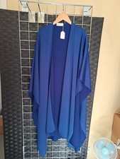 Kevan Jon COBALT blue multiway cape. One size.