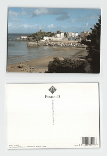 Postcard tenby harbour - postcard,