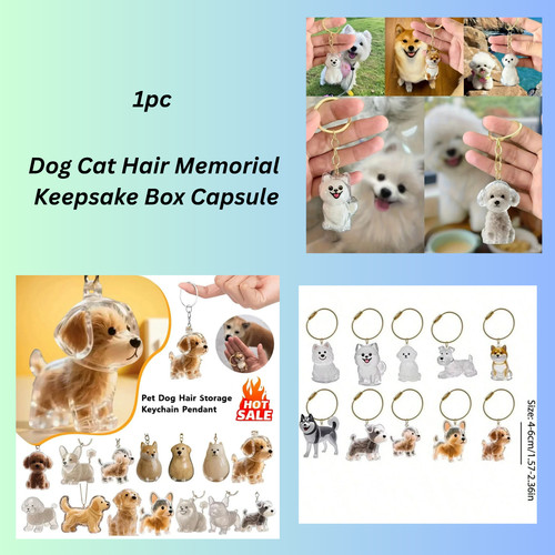 Dog cat hair memorial - dog,