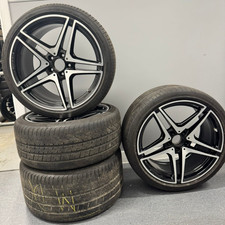 4x19" Original Mercedes-Benz AMG Diamond Cut  Alloys 5 x 112/ 66.6