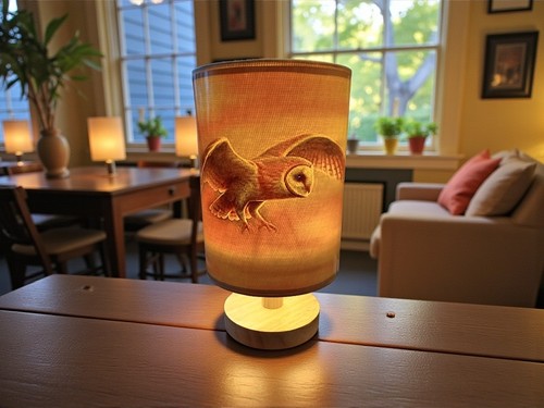 Barn owl table lamp - barn,