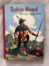 Robin Hood And His Merry Men Book 1950’s Lovely Condition