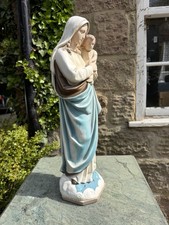 Vintage madonna and child - and,