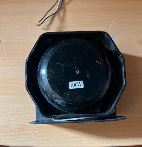 Speaker 100w 12v flat - 12v, heavy