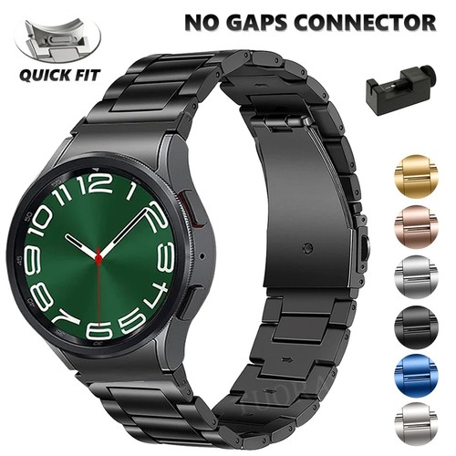 Titanium metal band strap - titanium, for